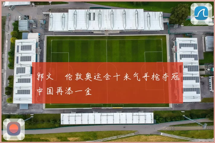 郭文珺伦敦奥运会十米气手枪夺冠中国再添一金